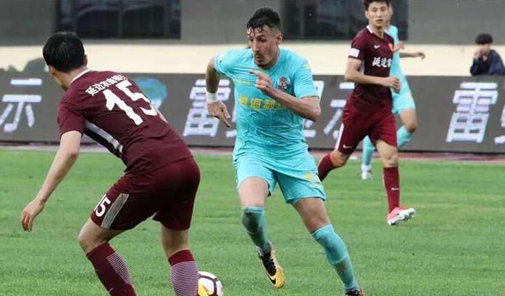 青岛黄海队将在周末的比赛中迎战延边富德队